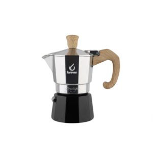 Caffettiera Forever Miss Moka Prestige 6 tazze Woody