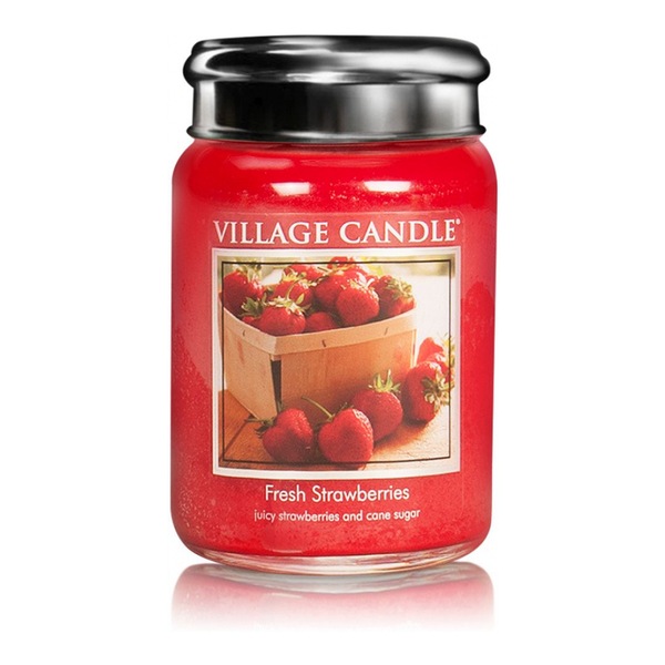 Village Candle – Fresh Strawberry