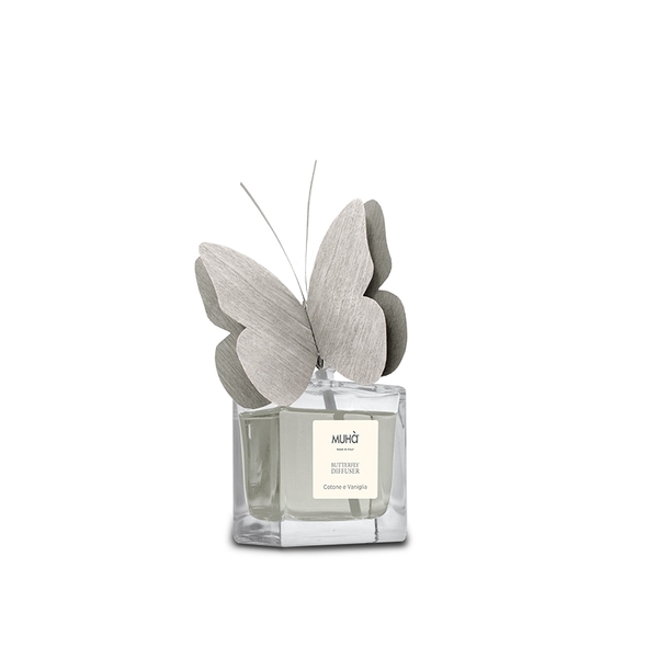 PROFUMATORE D'AMBIENTE BUTTERFLY DIFFUSER COTONE E VANIGLIA 50ML - immagine 2