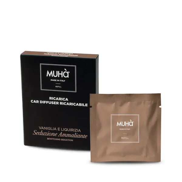MUHA'-Ricarica Auto Vaniglia e Liquirizia