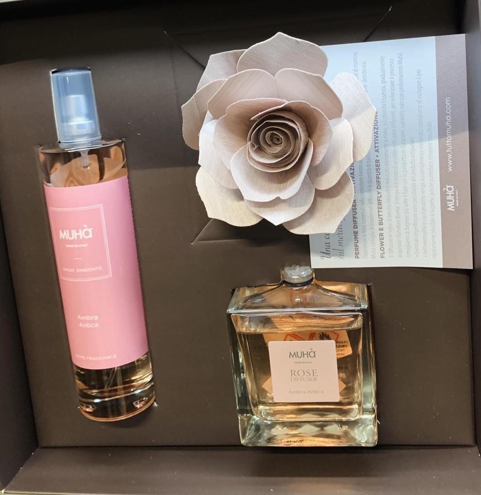 MUHA' Confezione regalo Spray + Diffusore "Rosa" - immagine 6