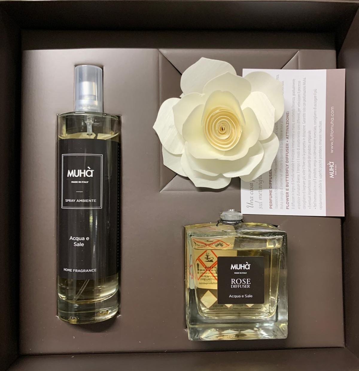 MUHA' Confezione regalo Spray + Diffusore "Rosa" - immagine 4