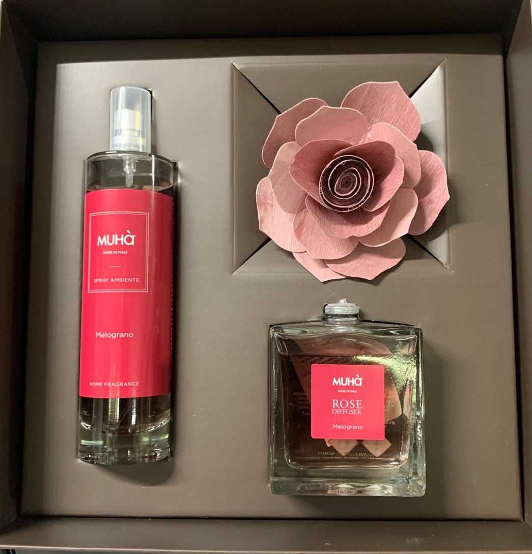 MUHA' Confezione regalo Spray + Diffusore "Rosa" - immagine 3